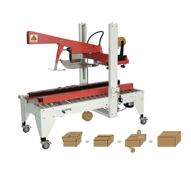 Mesin pengedap kadbod automatik